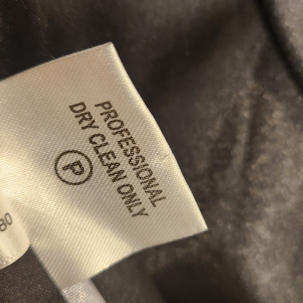 Calvin Klein Black Wool Peacoat size 6 - Picture 8 of 8